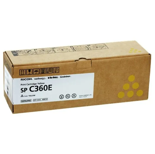 Ricoh type SP C360E toner amarillo (original)