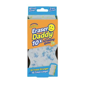 Scrub Daddy | Eraser Daddy | Borrador mágico (2 unidades)