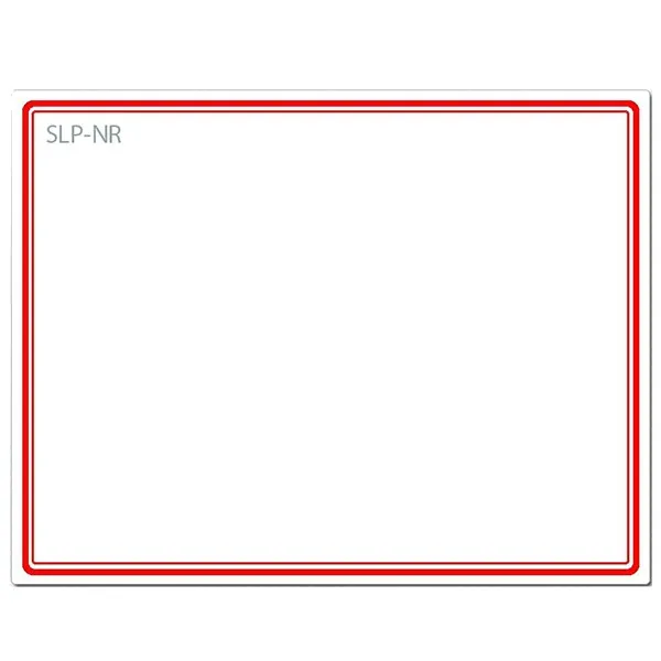 Seiko SLP-NR tarjetas de identificación | rojo | 54 x 70 mm | 160 etiquetas