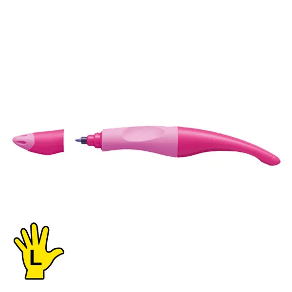 Stabilo Easy Original Bolígrafo roller rosa (para zurdos)