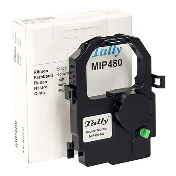 Tally MIP480-KA cinta entintada negra (original)