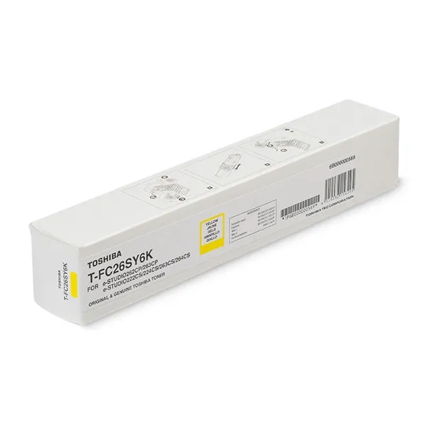 Toshiba T-FC26SY6K toner amarillo XL (original)