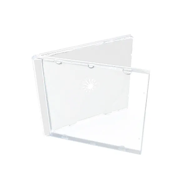 Caja de CD Transparente - 25 unidades