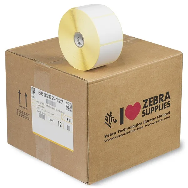 Zebra Z-Select 2000D etiquetas despegables (800262 -127) 57 x 32 mm (12 rollos) (original)