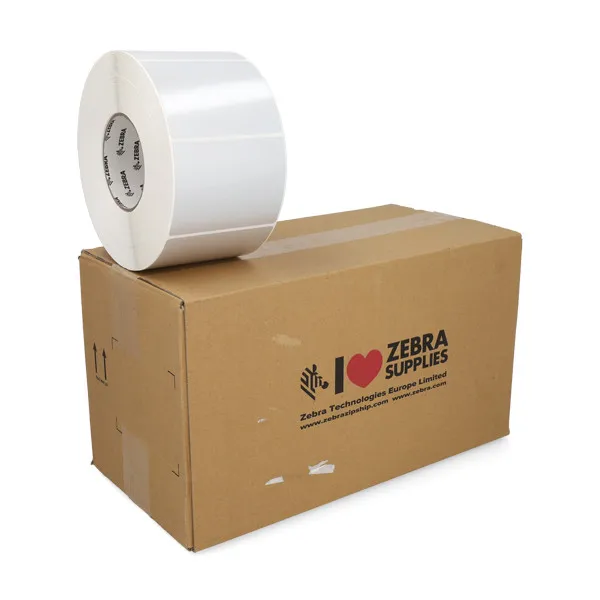 Zebra Z-Ultimate 3000T etiquetas plateadas (880386-076) 102 x 76 mm (4 rollos) (original)