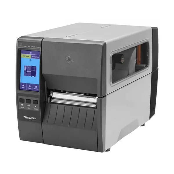 Zebra ZT231 Impresora de etiquetas industrial con USB, Bluetooth y Ethernet (300 dpi)
