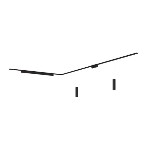 Philips Perifo Kit En Forma De L Base De Techo (2 Suspendidas, 1 Barra De Luz)