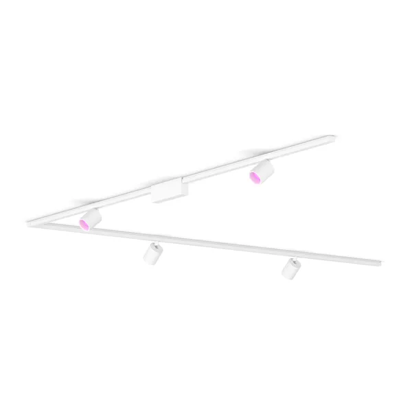 Philips Perifo Kit En Forma De L Base De Techo (4 Focos)