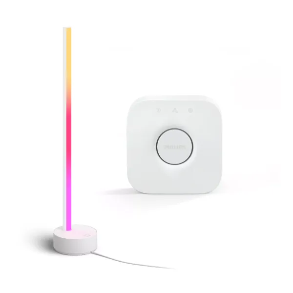 Philips Pack: Lampara De Mesa Hue Signe Gradient + Hue Bridge