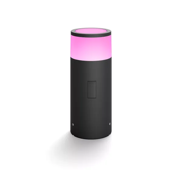 Philips Hue White & Color Ambiance Pedestal Para Exteriores Calla - Negro
