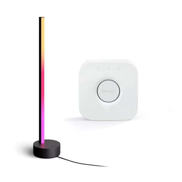 Philips Pack: Lampara De Mesa Hue Signe Gradient + Hue Bridge