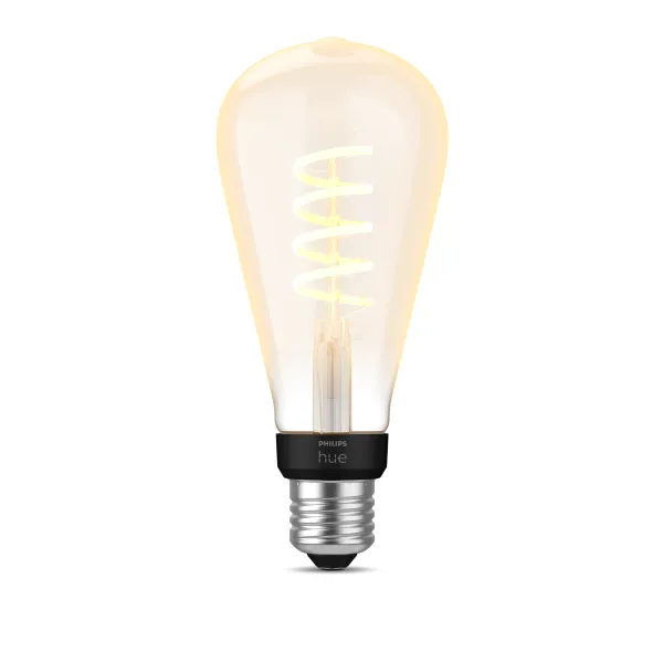 Philips Filamento Hue White Ambiance St72 Edison - Bombilla Inteligente E27