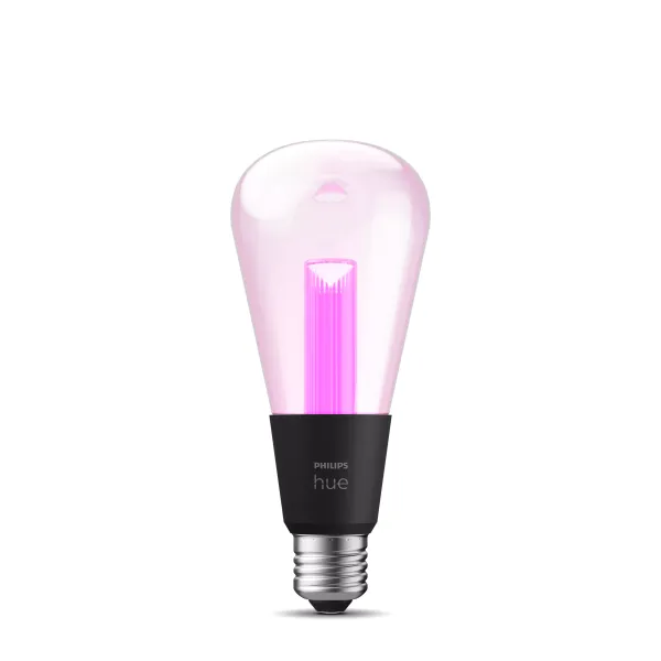 Philips Hue White & Color Ambiance Bombilla Inteligente St72 - E27