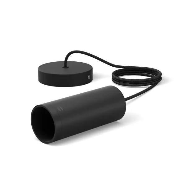 Philips Bombilla Cable Colgante Negro