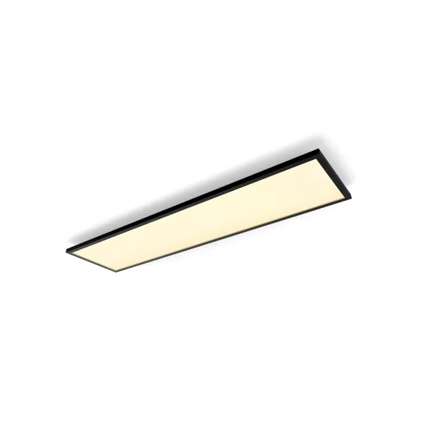 Philips Luz De Plafón Panel Rectangular Aurelle - Negro