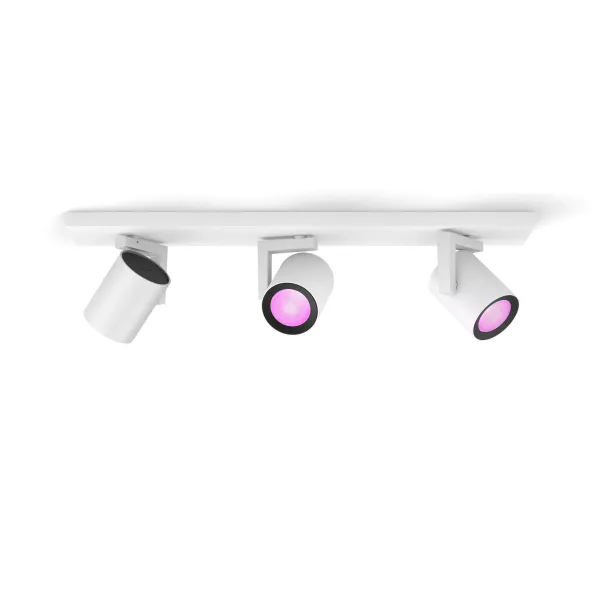 Philips Hue White & Color Ambiance Foco De Tres Luces Argenta