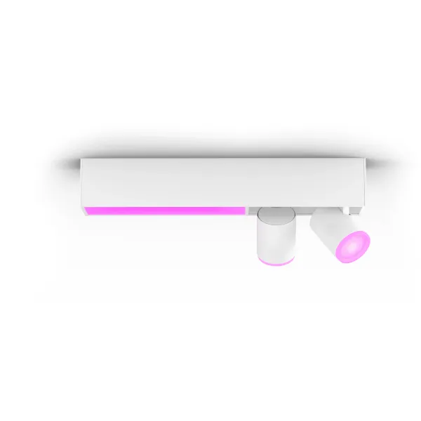 Philips Hue White & Color Ambiance Plafón Centris De Dos Focos - Blanco