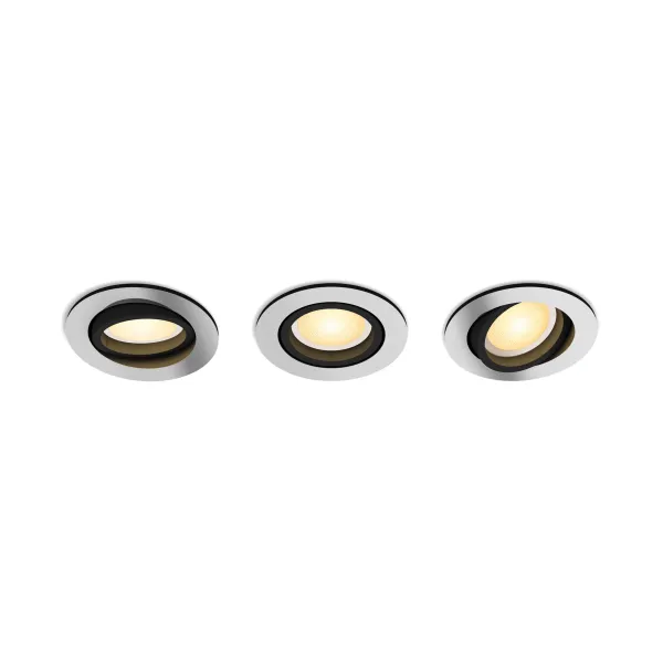 Philips Hue White Ambiance Focos Empotrables Milliskin (paquete De 3)