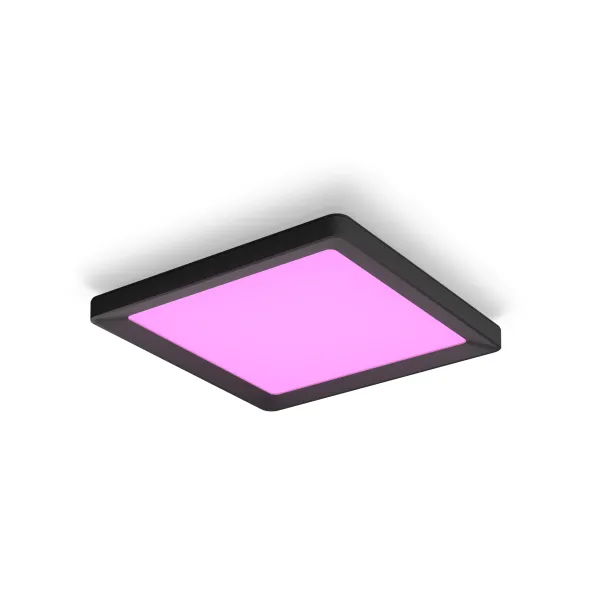 Philips Hue White & Color Ambiance Panel De Techo Tento Cuadrado - Pequeño - Negro