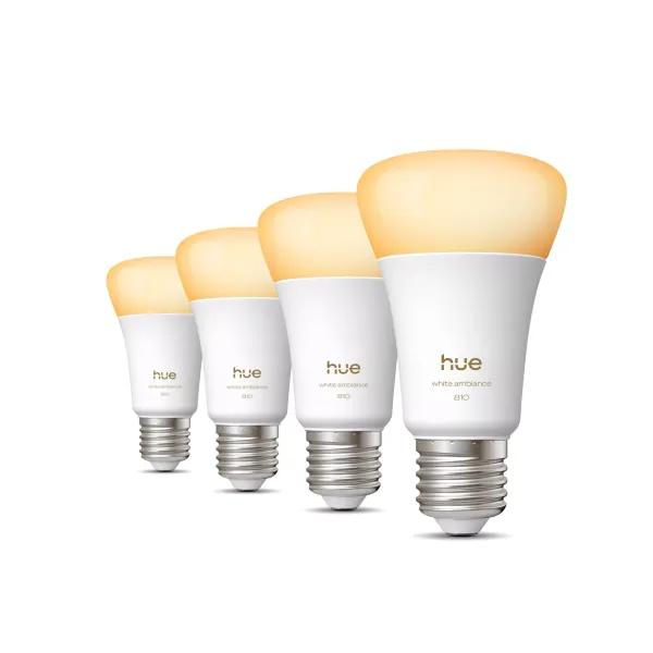 Philips Hue White Ambiance Bombilla Inteligente A60 - E27 - 810