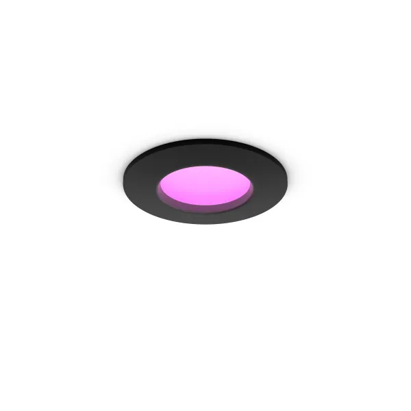 Philips Hue White & Color Ambiance Empotrable Fino 90 mm - Negro