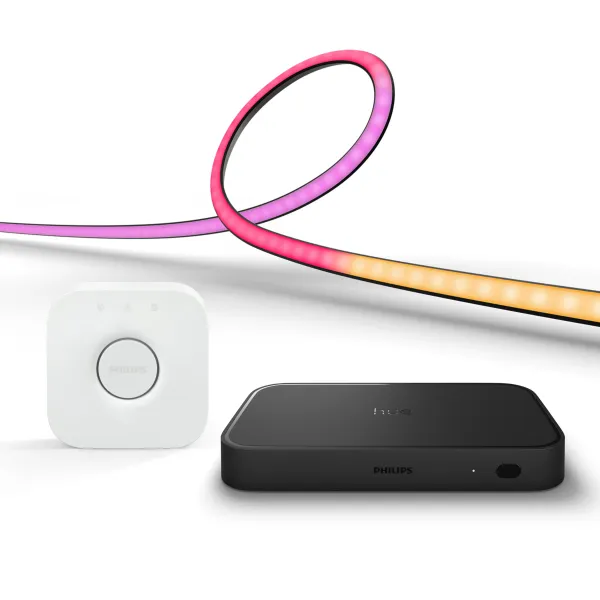 Philips Pack: Hue Hdmi Sync Box 8k + Hue Bridge + Hue Play Gradient Tv 55"