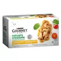 Purina Gourmet Nature's Creation Pack Pollo y Pavo Gatos Latas