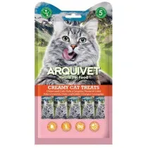 Arquivet Creamy Cat Treats de Pollo y Cangrejo para Gatos
