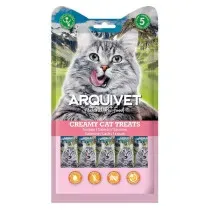 Arquivet Creamy Cat Treats de Salmón para Gatos