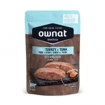 Ownat Wetline Sterilized Pavo y Atún Gato