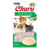 Churu Puré Receta de Atún con Pollo para Gatos