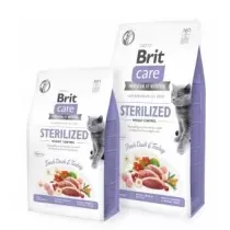 Brit Care Cat Sterilized Weight Control Pato y Pavo