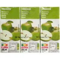 Bebida de manzana EROSKI, pack 6x0,2l