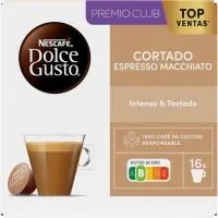 Café Cortado NESCAFÉ DOLCE GUSTO, caja 16 cápsulas