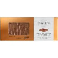 Turrón de trufa al cointreau SIMÓN COLL, tableta 200 g