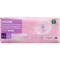 Compresa de incontinencia maxi EROSKI, paquete 14 uds