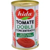 Tomate doble concentrado HIDA, lata 170 g
