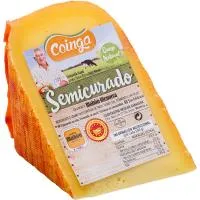Queso semicurado DOP Mahón-Menorca COINGA, cuña 225 g