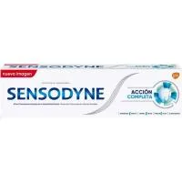 Dentífrico acción completa SENSODYNE, tubo 75 cl
