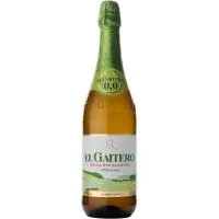 Sidra extra sin alcohol EL GAITERO, botella 70 cl