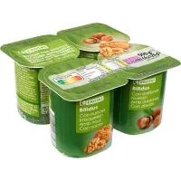 Bífidus de nuez-avellana EROSKI, pack 4x125 g