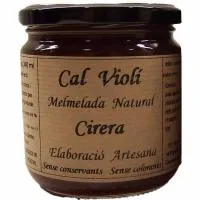 Mermelada de cereza CAL VIOLÍ, frasco 400 g