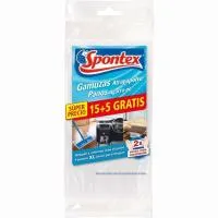 Gamuza atrapapolvo XL más resitente SPONTEX, pack 15+5 unid.