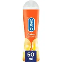 Lubricante Play calor DUREX, bote 50 ml
