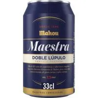 Cerveza MAHOU Maestra, lata 33 cl