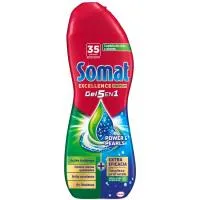 Lavavajillas máquina gel antigrasa SOMAT, botella 35 dosis