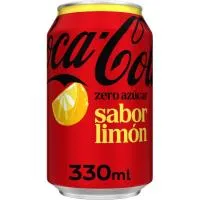 Refresco de cola al limón sin azúcar COLA COCA, lata 33 cl