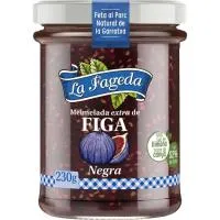 Mermelada de higo negro LA FAGEDA, frasco 230 g