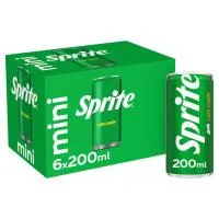 Refresco de lima limón SPRITE, pack 6x20 cl