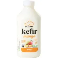 Kefir de mango LA TORRE, botella 1 litro
